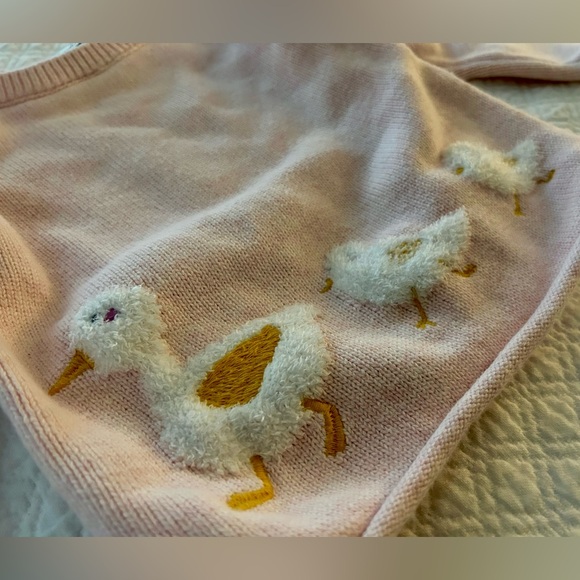 Joules brand sweater with knit ducks - Picture 2 of 3